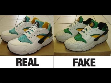 how to spot fake nike huarache|nike huaraches size chart.